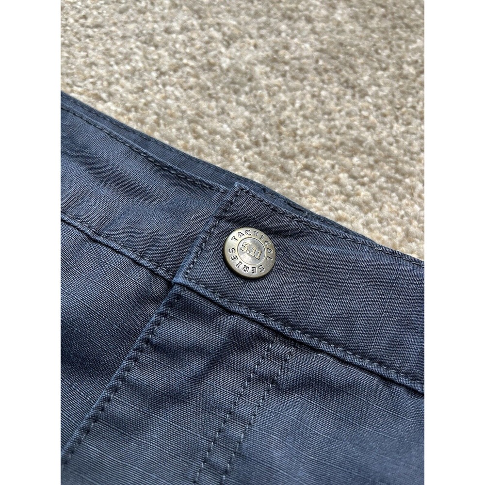 5.11 Tactical Mens Cargo Work Shorts Navy Blue Size 42 - Picture 3 of 8